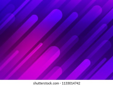 Dark Purple vector template with repeated sticks. Blurred decorative design in simple style with lines. The pattern can be used as ads, poster, banner for commercial.