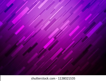 Dark Purple vector template with repeated sticks. Blurred decorative design in simple style with lines. The pattern can be used for websites.