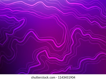 Dark Purple vector template with repeated sticks. Glitter abstract illustration with colored sticks. Smart design for your business advert.