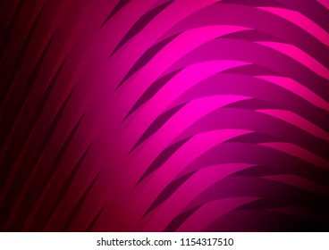 Dark Purple vector template with repeated sticks. Shining colored illustration with narrow lines. Best design for your ad, poster, banner.