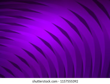 Dark Purple vector template with repeated sticks. Lines on blurred abstract background with gradient. Smart design for your business advert.