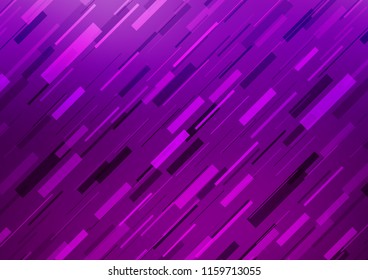Dark Purple vector template with repeated sticks. Blurred decorative design in simple style with lines. The pattern can be used for busines ad, booklets, leaflets