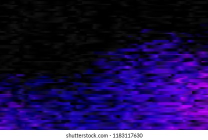 Dark Purple vector template with repeated sticks. Glitter abstract illustration with colored sticks. The pattern can be used as ads, poster, banner for commercial.