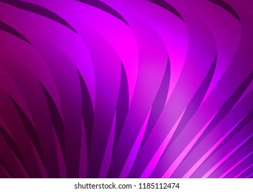 Dark Purple vector template with repeated sticks. Modern geometrical abstract illustration with staves. Best design for your ad, poster, banner.