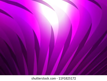 Dark Purple vector template with repeated sticks. Modern geometrical abstract illustration with staves. The pattern can be used as ads, poster, banner for commercial.