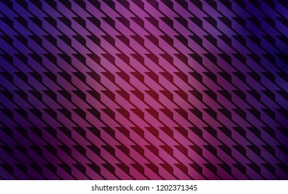 Dark Purple vector template with repeated sticks. Blurred decorative design in simple style with lines. Best design for your ad, poster, banner.