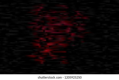 Dark Purple vector template with repeated sticks. Lines on blurred abstract background with gradient. The pattern can be used for busines ad, booklets, leaflets