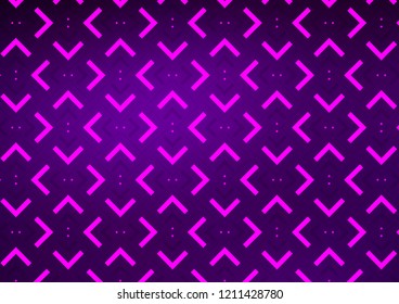 Dark Purple vector template with repeated sticks. Modern geometrical abstract illustration with staves. The template can be used as a background.