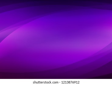 Dark Purple vector template with repeated sticks. Lines on blurred abstract background with gradient. The template can be used as a background.