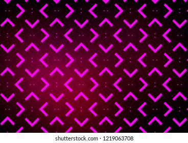 Dark Purple vector template with repeated sticks. Decorative shining illustration with lines on abstract template. Smart design for your business advert.