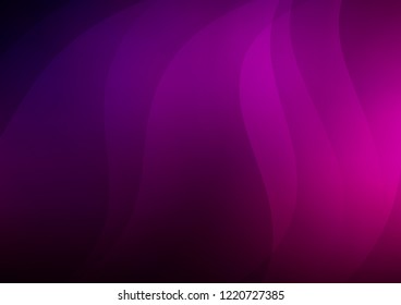 Dark Purple vector template with repeated sticks. Decorative shining illustration with lines on abstract template. The pattern can be used for busines ad, booklets, leaflets