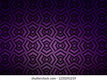 Dark Purple vector template with repeated sticks. Blurred decorative design in simple style with lines. Pattern for websites, landing pages.
