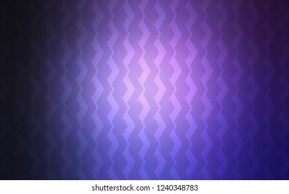 Dark Purple vector template with repeated sticks. Blurred decorative design in simple style with lines. Pattern for ad, booklets, leaflets.