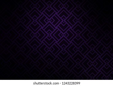 Dark Purple vector template with repeated sticks. Blurred decorative design in simple style with lines. Pattern for business booklets, leaflets.