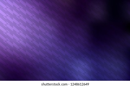 Dark Purple vector template with repeated sticks. Blurred decorative design in simple style with lines. Best design for your ad, poster, banner.