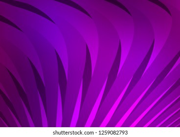 Dark Purple vector template with repeated sticks. Decorative shining illustration with lines on abstract template. Smart design for your business advert.