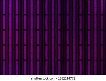 Dark Purple vector template with repeated sticks. Shining colored illustration with narrow lines. Best design for your ad, poster, banner.