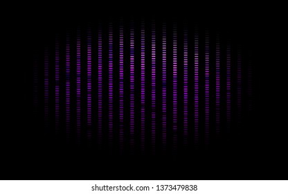 Dark Purple vector template with repeated sticks. Decorative shining illustration with lines on abstract template. Pattern for websites, landing pages.