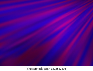 Dark Purple vector template with repeated sticks. Shining colored illustration with narrow lines. Smart design for your business advert.