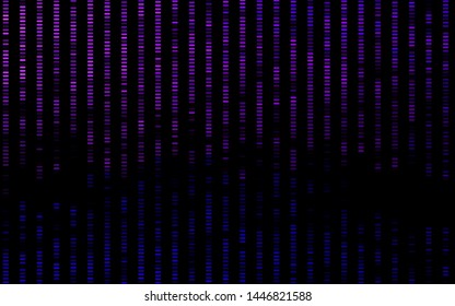 Dark Purple vector template with repeated sticks. Shining colored illustration with narrow lines. Pattern for ads, posters, banners.