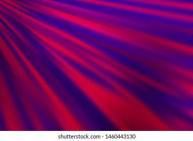 Dark Purple vector template with repeated sticks. Lines on blurred abstract background with gradient. Pattern for ads, posters, banners.