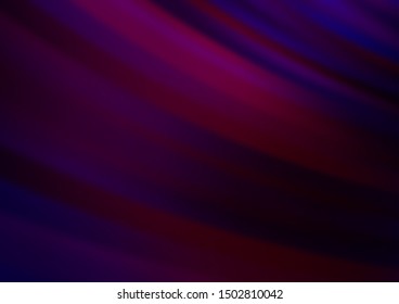 Dark Purple vector template with repeated sticks. Decorative shining illustration with lines on abstract template. Pattern for business booklets, leaflets.