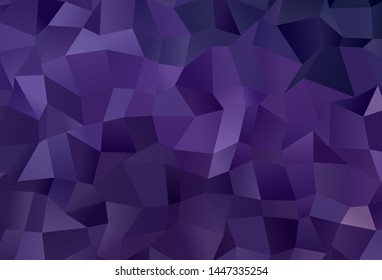 Dark Purple vector template with rhombus. Illustration with set of colorful rectangles. Pattern for busines ad, booklets, leaflets