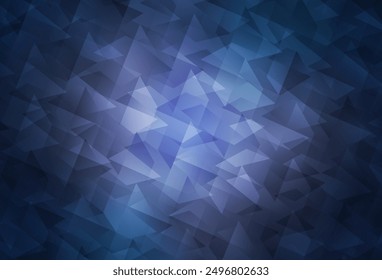 Dark Purple vector template with rhombus. Beautiful illustration with rectangles and squares. Best design for your ad, poster, banner.