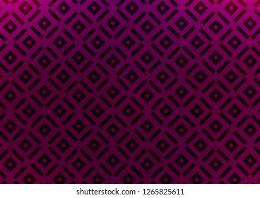 Dark Purple vector template with sticks, squares. Colorful decorative design in simple style with lines, rhombuses. Pattern for business booklets, leaflets.