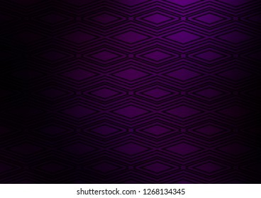 Dark Purple vector template with sticks, squares. Colorful decorative design in simple style with lines, rhombuses. Smart design for your business advert.