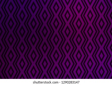 Dark Purple vector template with sticks, squares. Modern geometric abstract illustration with lines, squares. Backdrop for TV commercials.