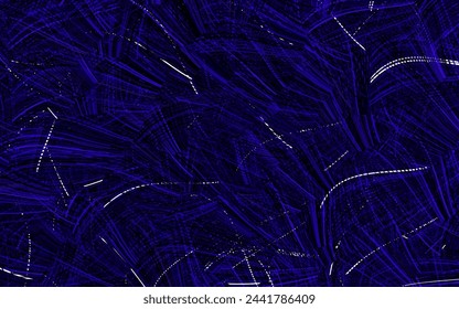 Plantilla de vector púrpura oscuro con líneas secas. Ilustración abstracta brillante con líneas irregulares. Patrón para el diseño de su negocio.