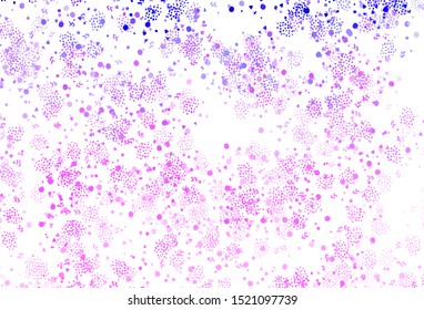 Dark Purple vector texture with abstract forms. Simple colorful illustration with abstract gradient shapes. Background for a cell phone.