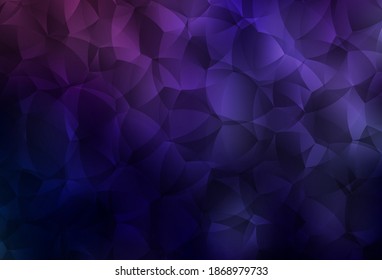 Dark Purple vector texture with abstract forms. Decorative design in abstract style with random forms. Simple design for your web site.