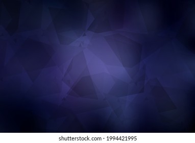 Dark Purple vector texture with abstract poly forms. Illustration with colorful gradient shapes in abstract style. Modern design for your business card.