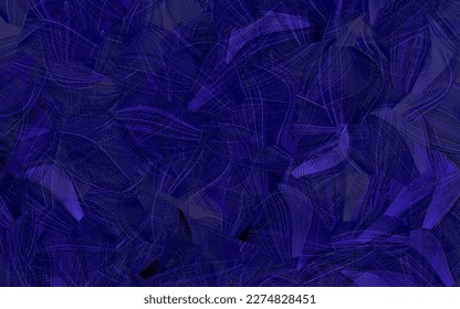 Dark Purple vector texture with abstract forms.