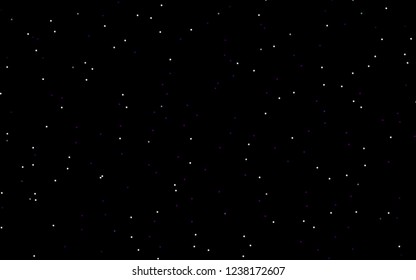 Dark Purple vector texture with beautiful stars. Shining colored illustration with stars. Best design for your ad, poster, banner.