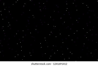 Dark Purple vector texture with beautiful stars. Shining colored illustration with stars. The template can be used as a background.