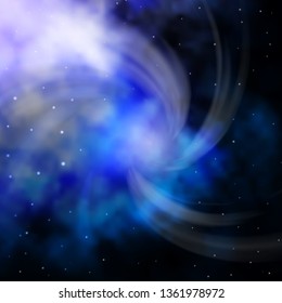Dark Purple vector texture with beautiful stars. Blur decorative design in simple style with stars. Design for your business promotion.