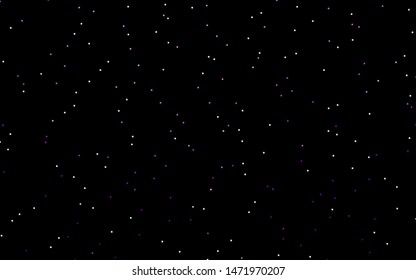 Dark Purple vector texture with beautiful stars. Modern geometrical abstract illustration with stars. The template can be used as a background.