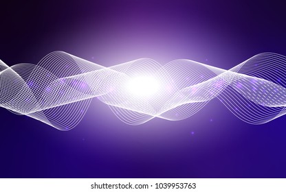 Dark Purple vector texture with birthday confetti. Blurred decorative design in anniversary style with confetti. The pattern can be used for carnival, festival leaflets.