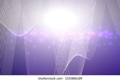 Dark Purple vector texture with birthday confetti. Blurred decorative design in anniversary style with confetti. The pattern can be used for carnival, festival leaflets.
