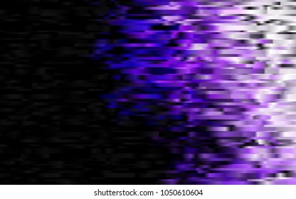 Dark Purple vector texture with colored lines. Shining colored illustration with narrow lines. The pattern can be used as ads, poster, banner for commercial.