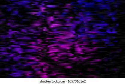 Dark Purple vector texture with colored lines. Lines on blurred abstract background with gradient. The template can be used as a background.