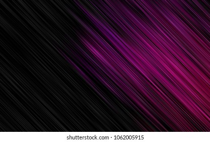 Dark Purple vector texture with colored lines. Modern geometrical abstract illustration with staves. The pattern can be used for websites.