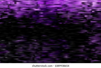 Dark Purple vector texture with colored lines. Decorative shining illustration with lines on abstract template. The pattern can be used as ads, poster, banner for commercial.