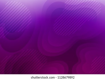 Dark Purple vector texture with colored lines. Modern geometrical abstract illustration with staves. The template can be used as a background.