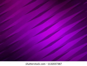 Dark Purple vector texture with colored lines. Blurred decorative design in simple style with lines. The pattern can be used for busines ad, booklets, leaflets