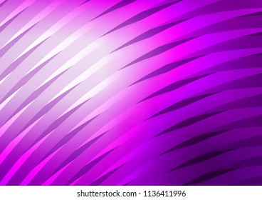 Dark Purple vector texture with colored lines. Modern geometrical abstract illustration with staves. The pattern can be used for busines ad, booklets, leaflets