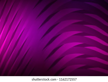 Dark Purple vector texture with colored lines. Glitter abstract illustration with colored sticks. The pattern can be used as ads, poster, banner for commercial.